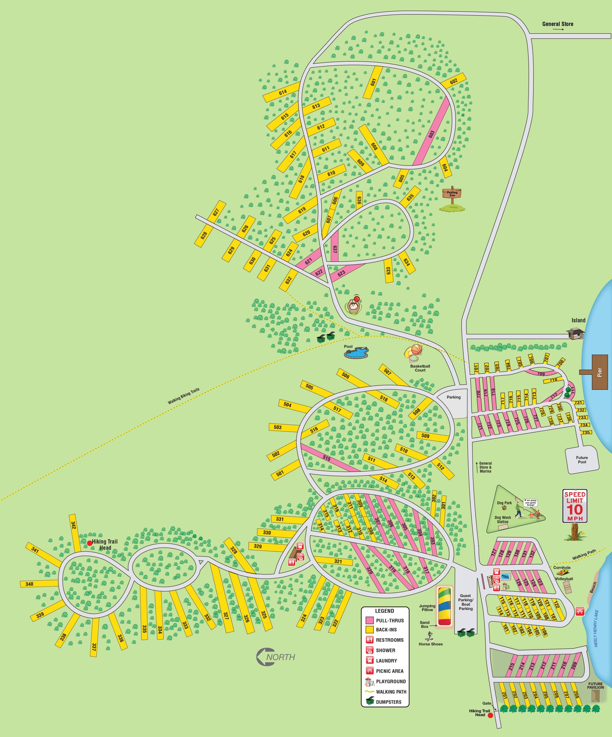 a map of a park